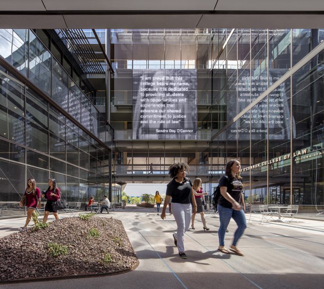Beus Center for Law and Society Arizona State University Phoenix Arizona by Ennead Architects and Jones Studio