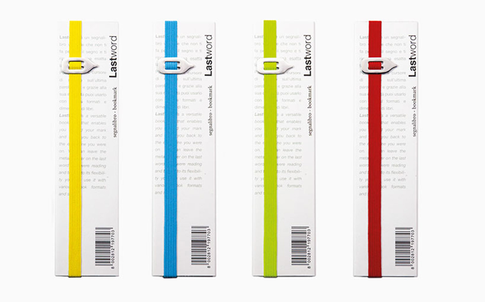 LastWord Bookmark Italy by PQ design studio