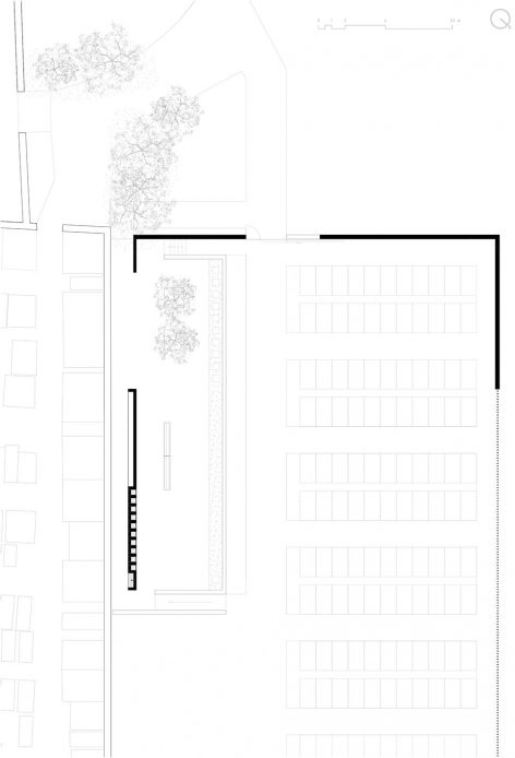 The Sablonceaux cemetery extension SABLONCEAUX FRANCE by A6A