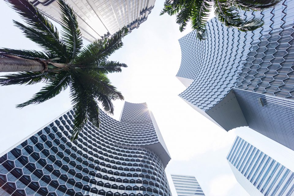 DUO Twin Towers Singapore by Büro Ole Scheeren
