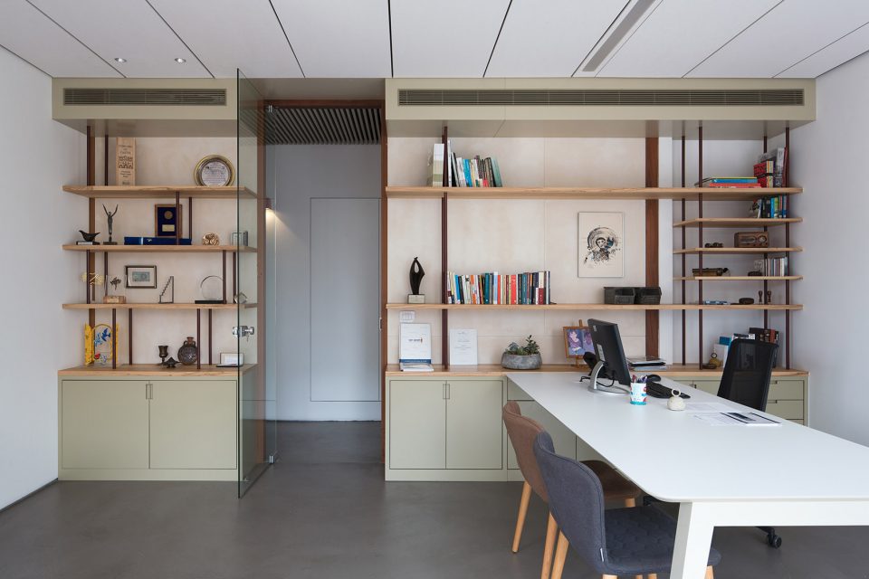 Lautman fund offices Tel Aviv Israel by Architect Raphael Cohen Architect Zach Ronen