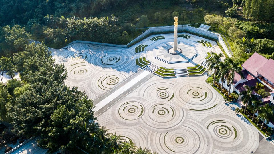 Luofu Paradise Park Entrance Park China by SED Landscape Architect