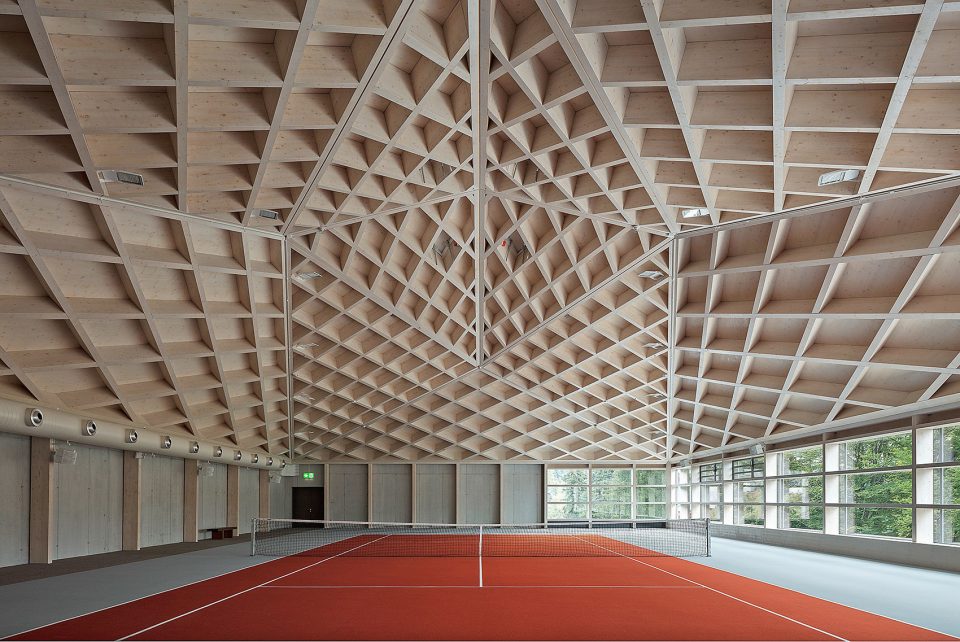 Tennis Event Hall by RÜSSLI ARCHITEKTEN AG