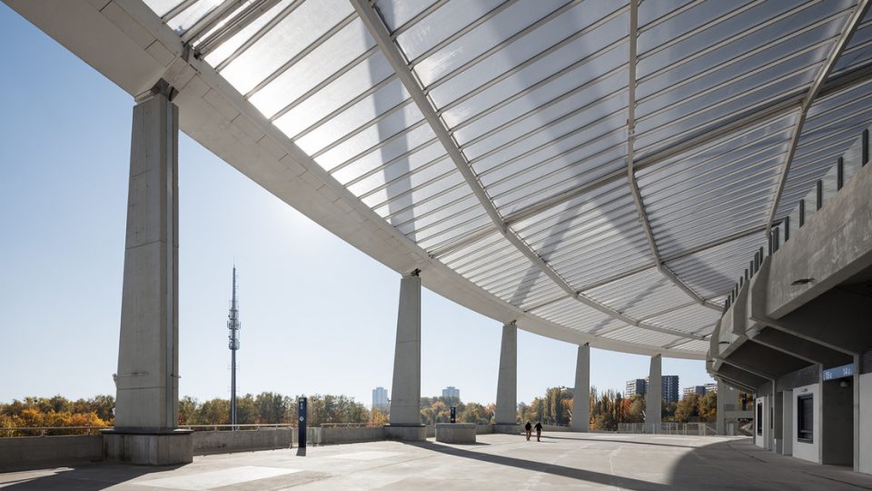The conversion of the sports venue in Chorzów Poland by gmp