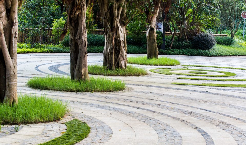 Luofu Paradise Park Entrance Park China by SED Landscape Architect