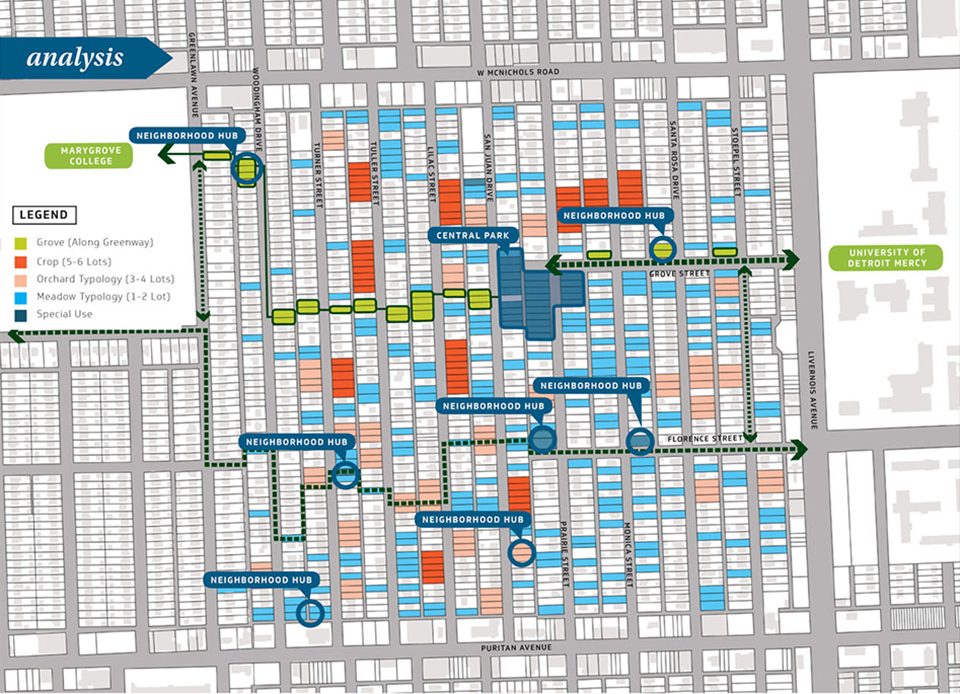 2017 asla analysis and planning honor award fitzgerald revitalization project landscapes as the framework for community reinvestment by s...