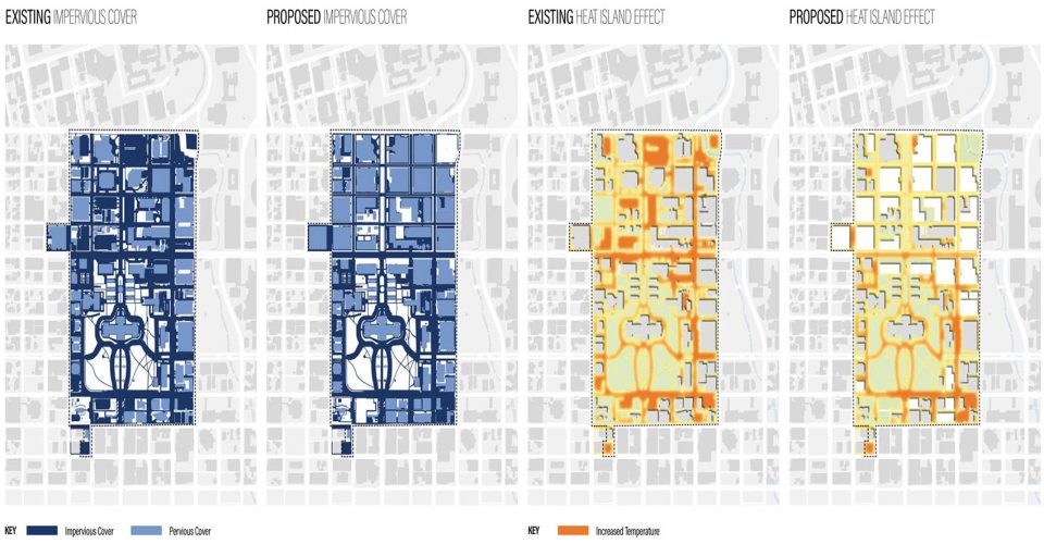2017 asla analysis and planning honor award texas capitol complex master plan by page and sasaki associates