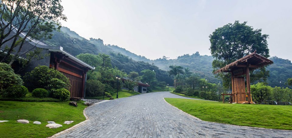 Luofu Paradise Park Entrance Park China by SED Landscape Architect