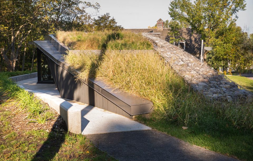 Seigneurie des Aulnaies Landscape Pavilion by Anne Carrier architecture