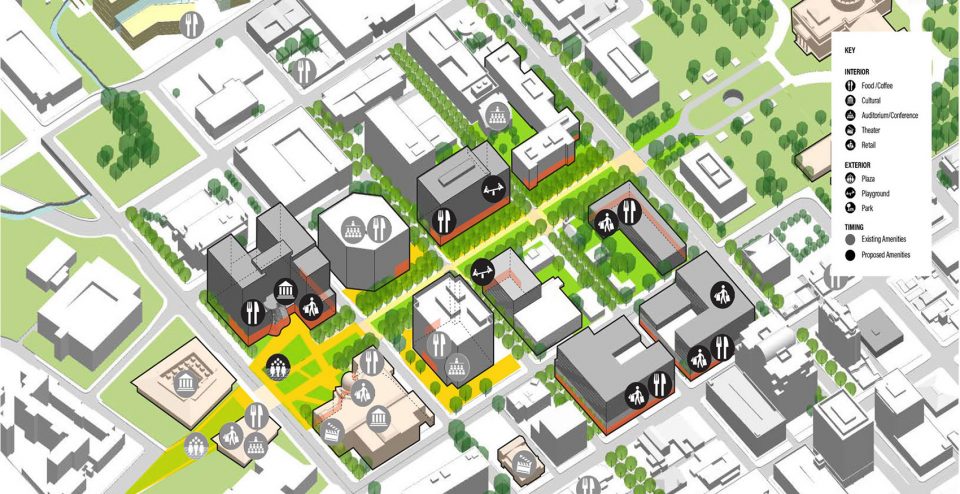 2017 asla analysis and planning honor award texas capitol complex master plan by page and sasaki associates