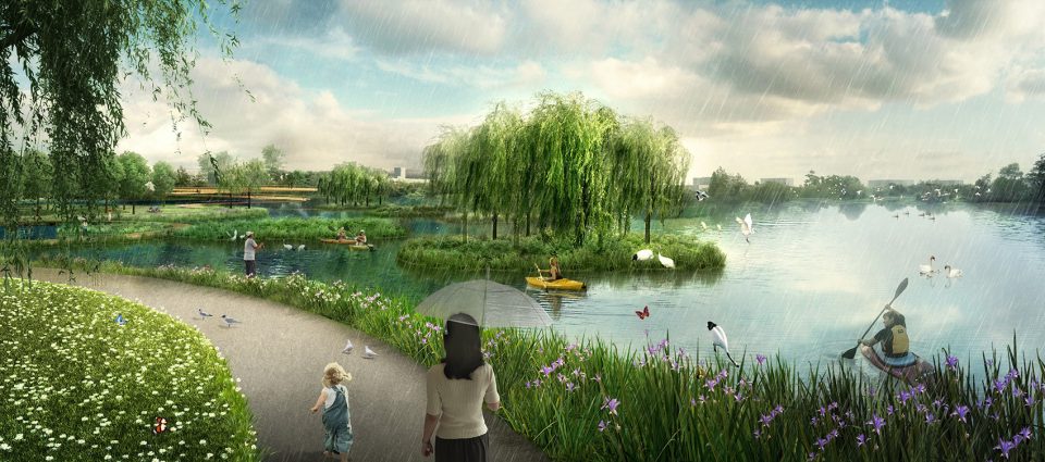 Lingang Ring Park China by Sasaki