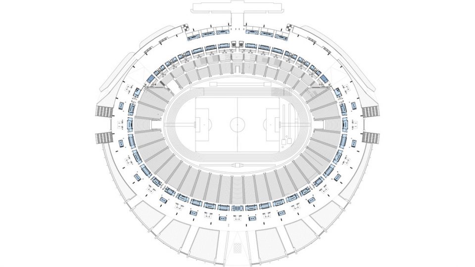 The conversion of the sports venue in Chorzów Poland by gmp