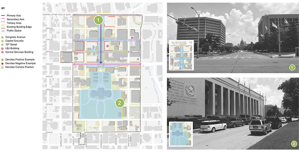 2017 asla analysis and planning honor award texas capitol complex master plan by page and sasaki associates