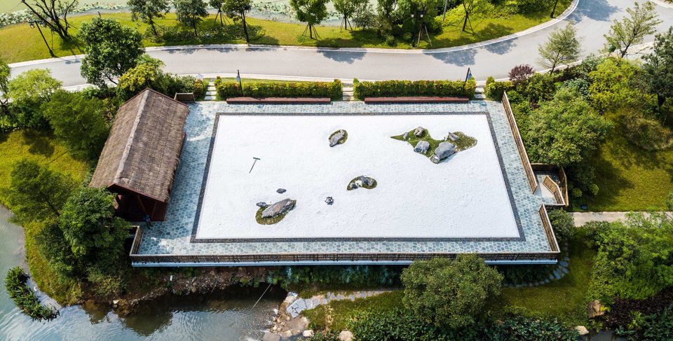 Luofu Paradise Park Entrance Park China by SED Landscape Architect