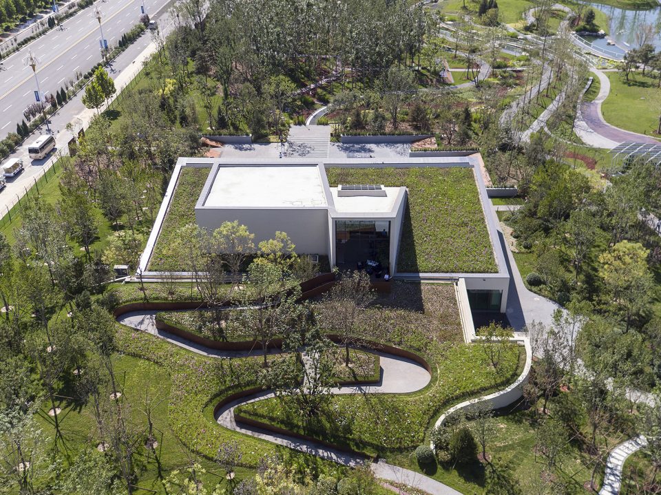 Passive house pavilion of Longfor Sundar China by SUP Atelier