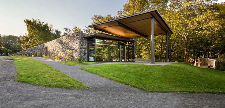 Seigneurie des Aulnaies Landscape Pavilion by Anne Carrier architecture