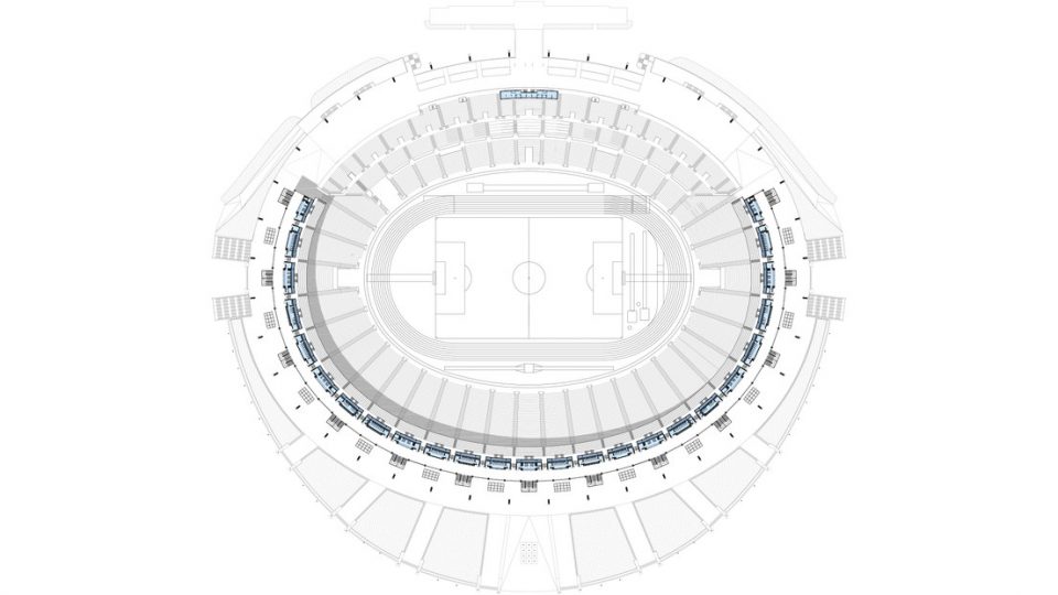 The conversion of the sports venue in Chorzów Poland by gmp