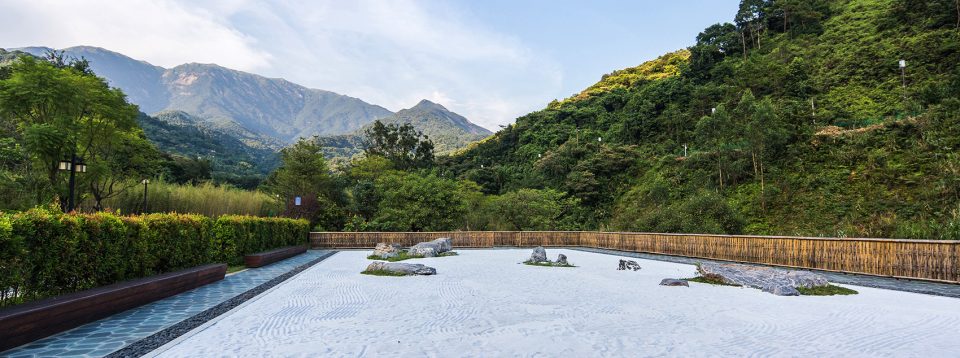 Luofu Paradise Park Entrance Park China by SED Landscape Architect