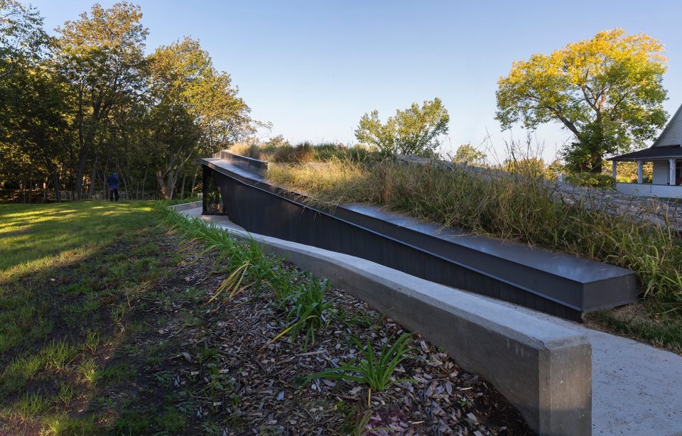 Seigneurie des Aulnaies Landscape Pavilion by Anne Carrier architecture