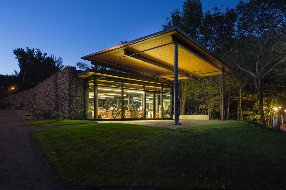 Seigneurie des Aulnaies Landscape Pavilion by Anne Carrier architecture