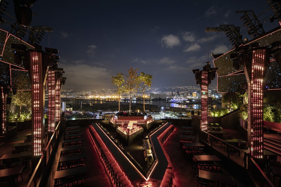 red manera skybar nightclub le sushi bar lounge by tsakhi