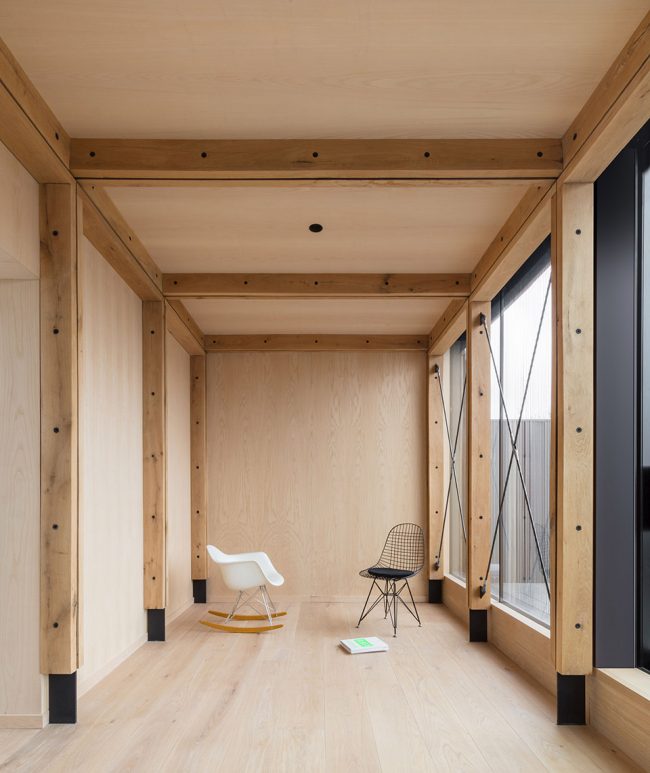 remodel of London waterside home by Nicholas Szczepaniak Architects