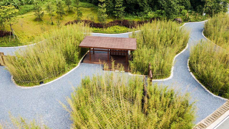 Luofu Paradise Park Entrance Park China by SED Landscape Architect