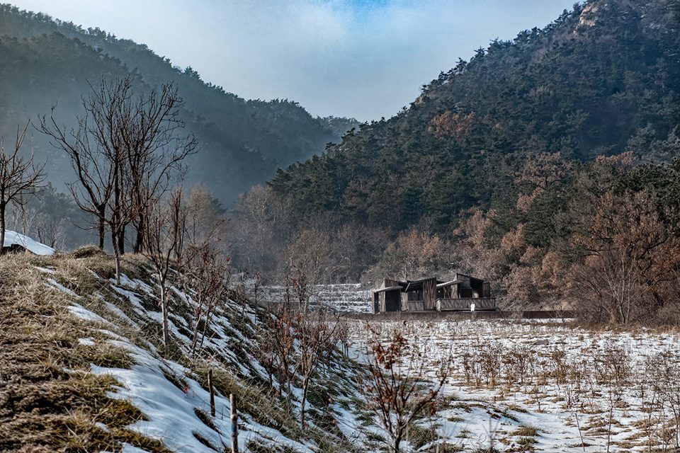 Restroom in the Mountains China by Lab DH