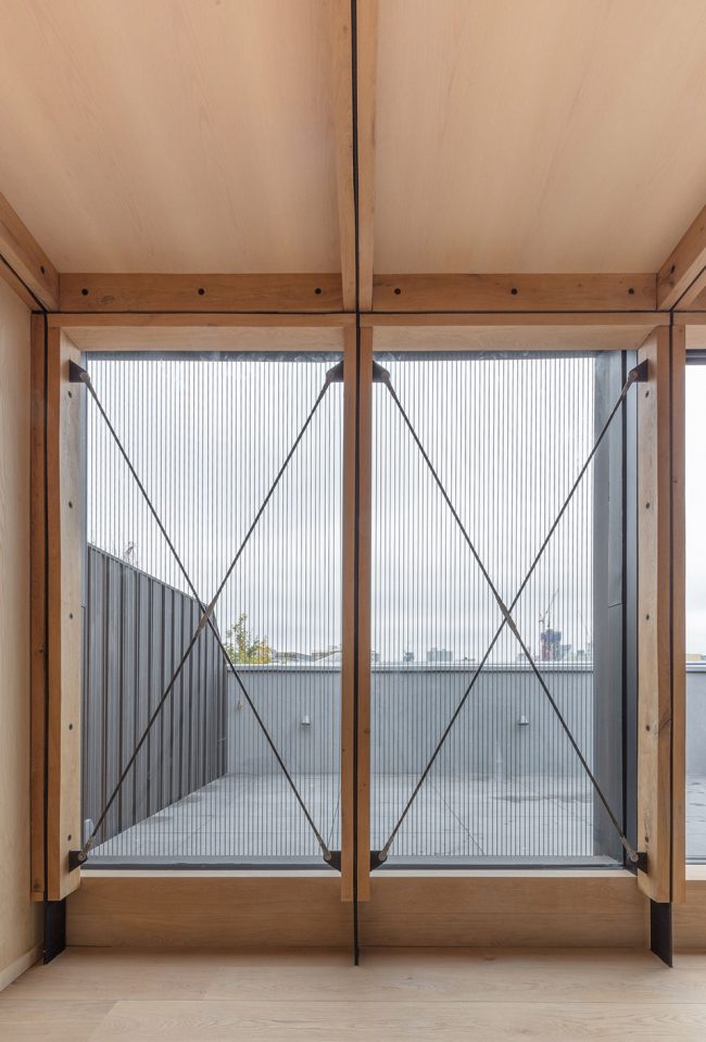 remodel of London waterside home by Nicholas Szczepaniak Architects