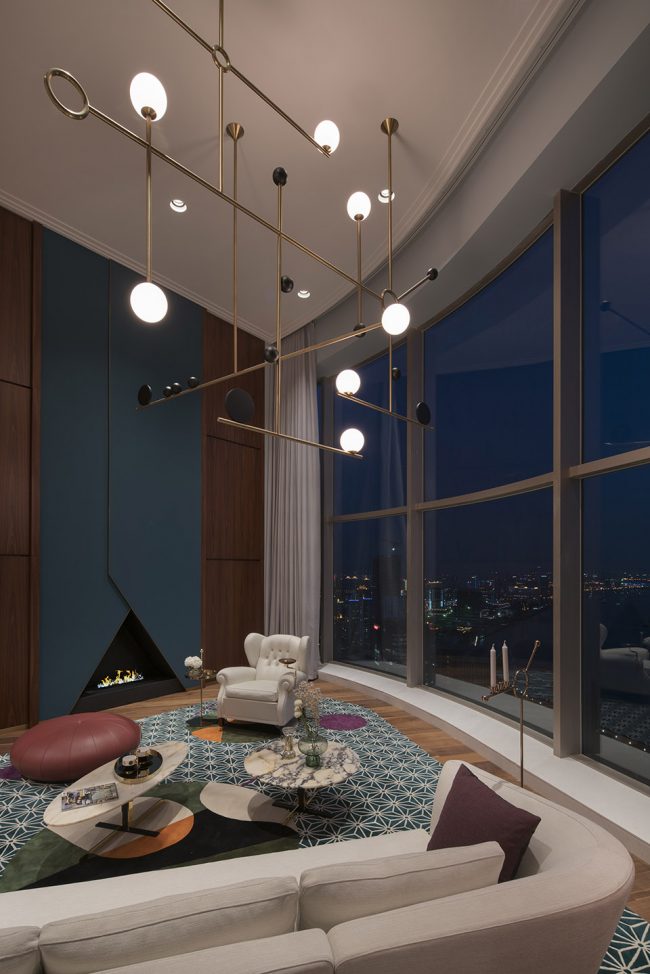 Pudong Penthouse by DarielStudio