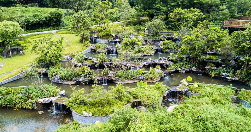 Luofu Paradise Park Entrance Park China by SED Landscape Architect