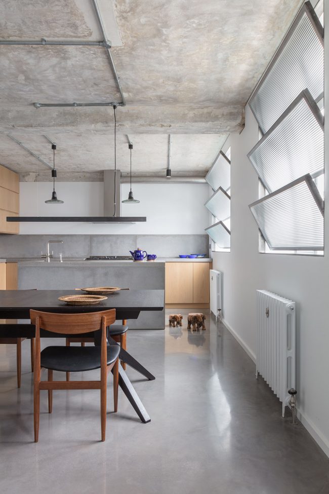 remodel of London waterside home by Nicholas Szczepaniak Architects