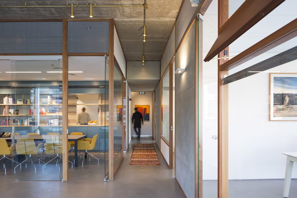 Lautman fund offices Tel Aviv Israel by Architect Raphael Cohen Architect Zach Ronen