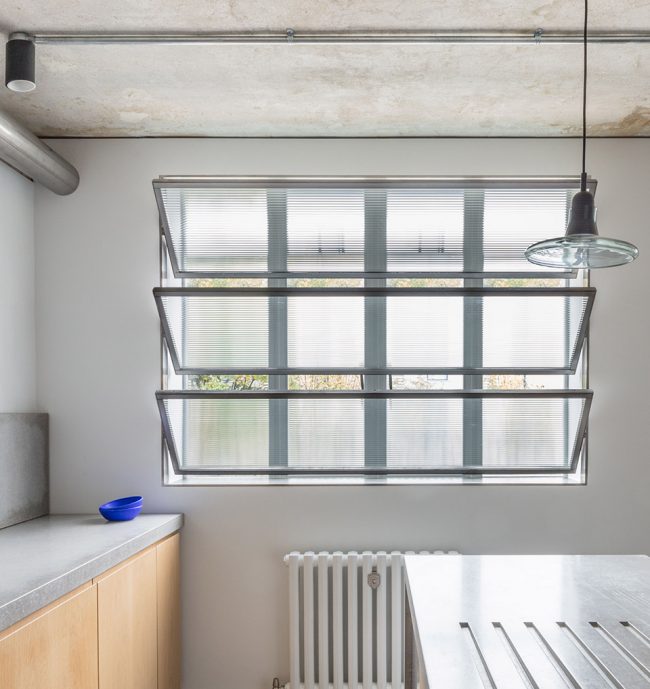 remodel of London waterside home by Nicholas Szczepaniak Architects
