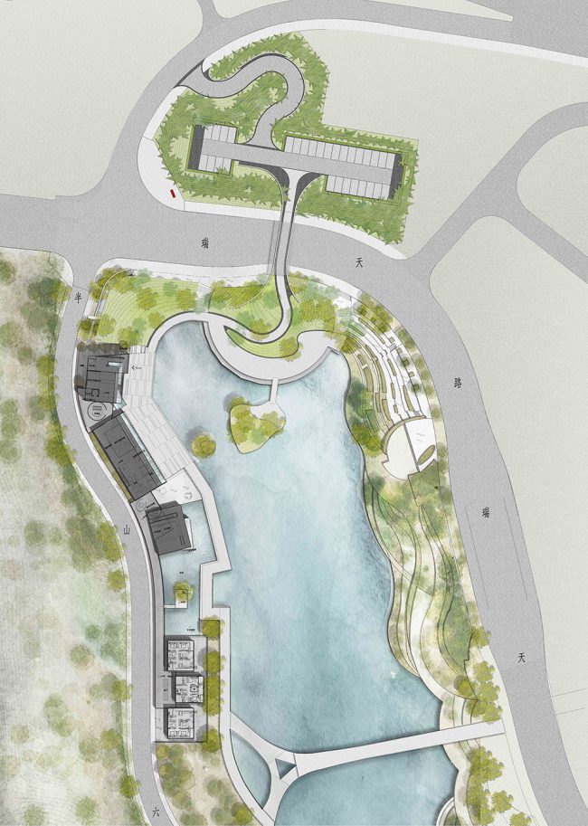 Landscape Design of Chongqing Tiandi Art Museum by Chuangyi Shance