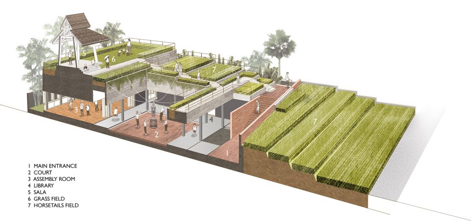 asa lanna center by somdoon architects