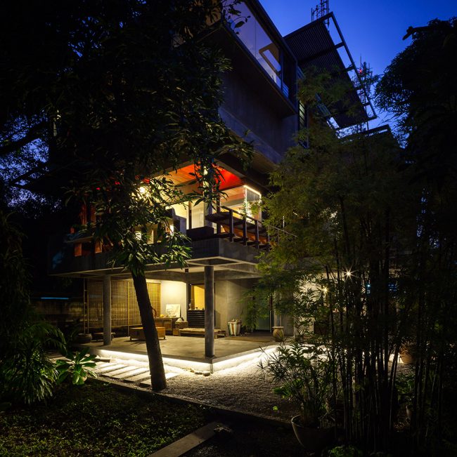 Mango Tree House by Volume Matrix Studio