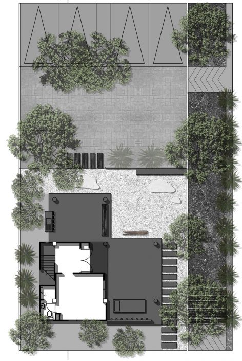 Mango Tree House by Volume Matrix Studio