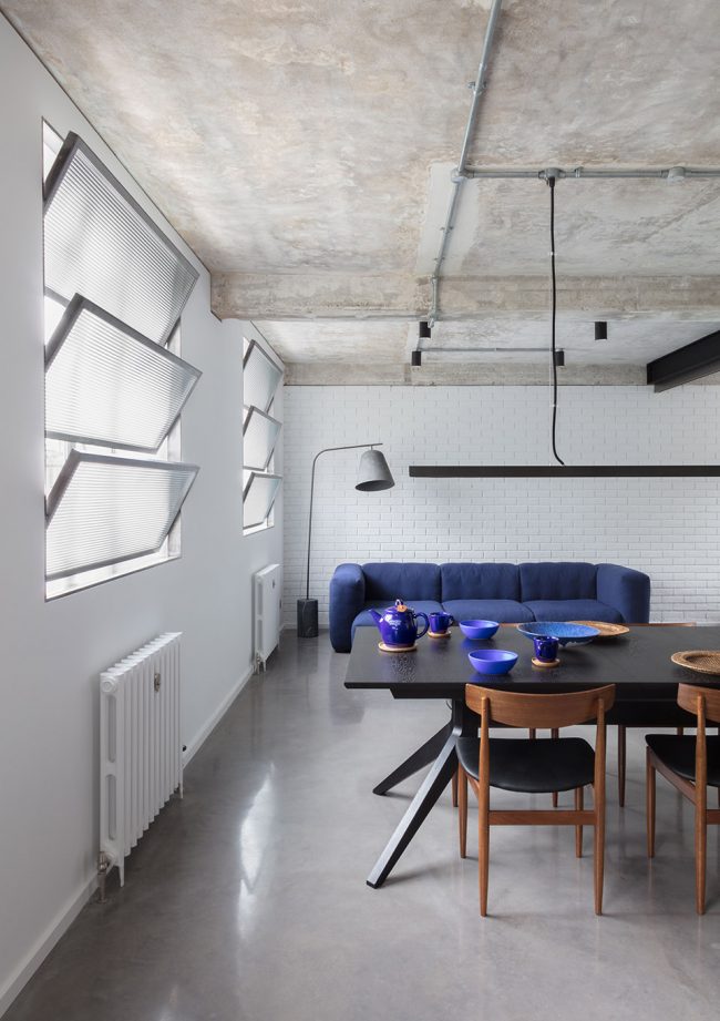 remodel of London waterside home by Nicholas Szczepaniak Architects