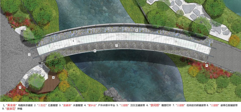 Luofu Paradise Park Entrance Park China by SED Landscape Architect