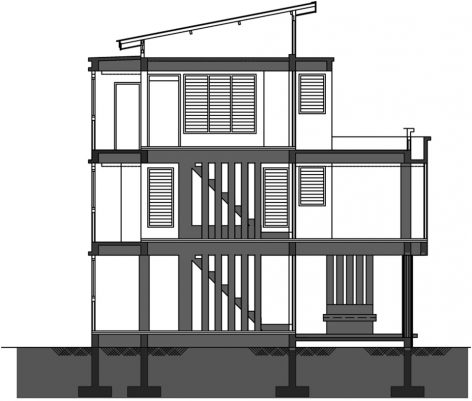 Mango Tree House by Volume Matrix Studio