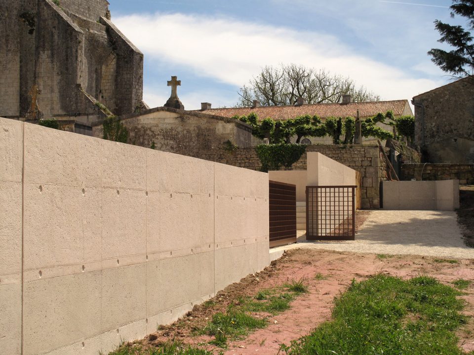 The Sablonceaux cemetery extension SABLONCEAUX FRANCE by A6A