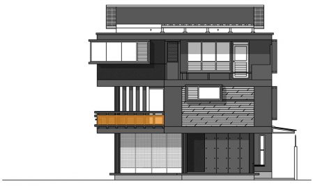 Mango Tree House by Volume Matrix Studio