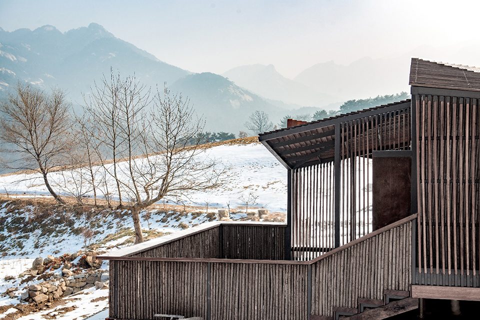 Restroom in the Mountains China by Lab DH