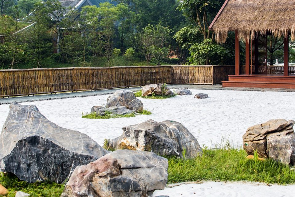 Luofu Paradise Park Entrance Park China by SED Landscape Architect