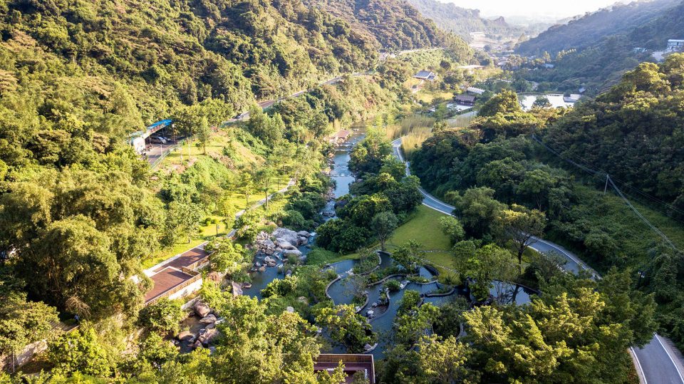 Luofu Paradise Park Entrance Park China by SED Landscape Architect