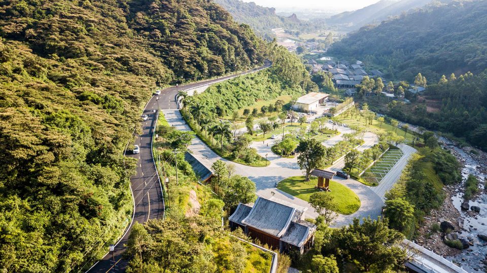 Luofu Paradise Park Entrance Park China by SED Landscape Architect