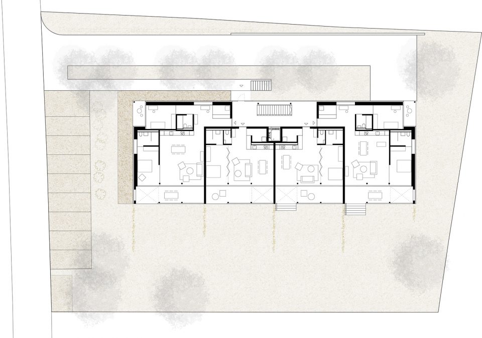 Sternenstrasse multi family house by Tom Munz Architekt