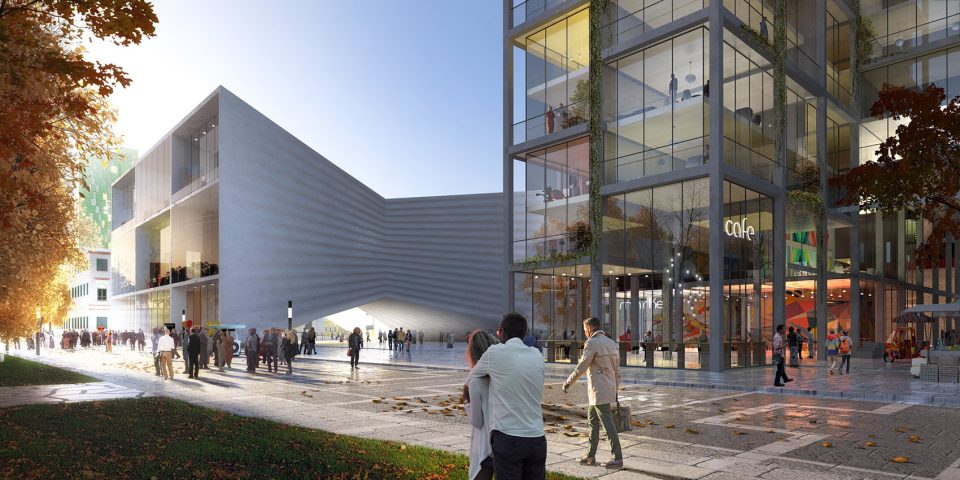 The New National Theatre of Albania by BIG