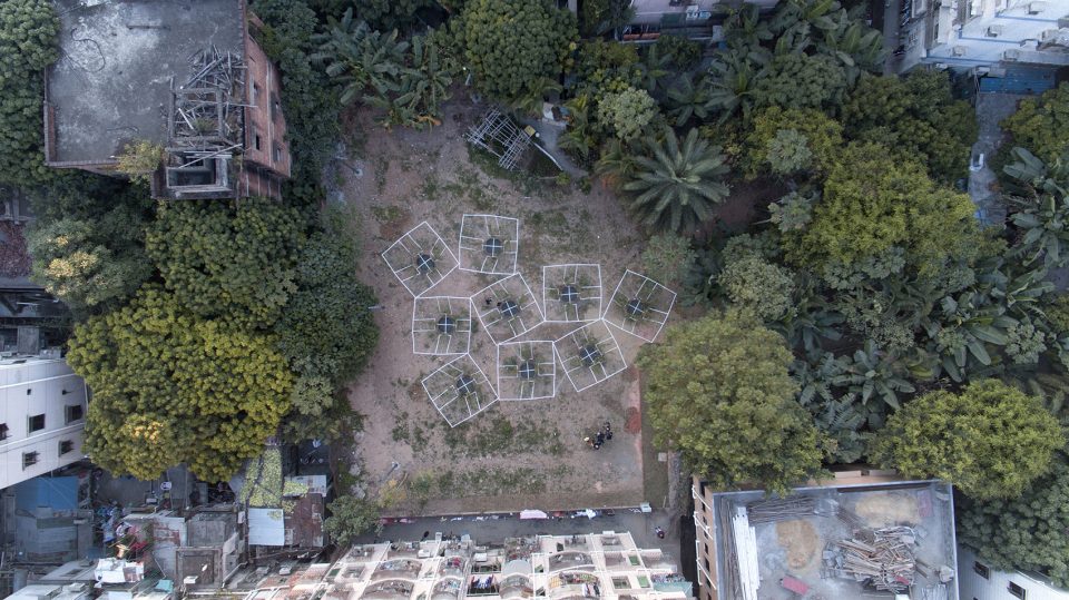 天空农场无人机照片 Photo of Sky Farm taken by UAV